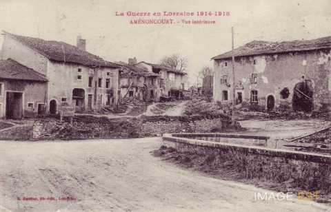 Amenoncourt en ruines (Meurthe-et-Moselle)